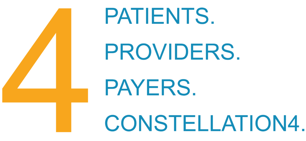 Company 4 key pillars | Patients | Providers | Payers | Constellation4 Health
