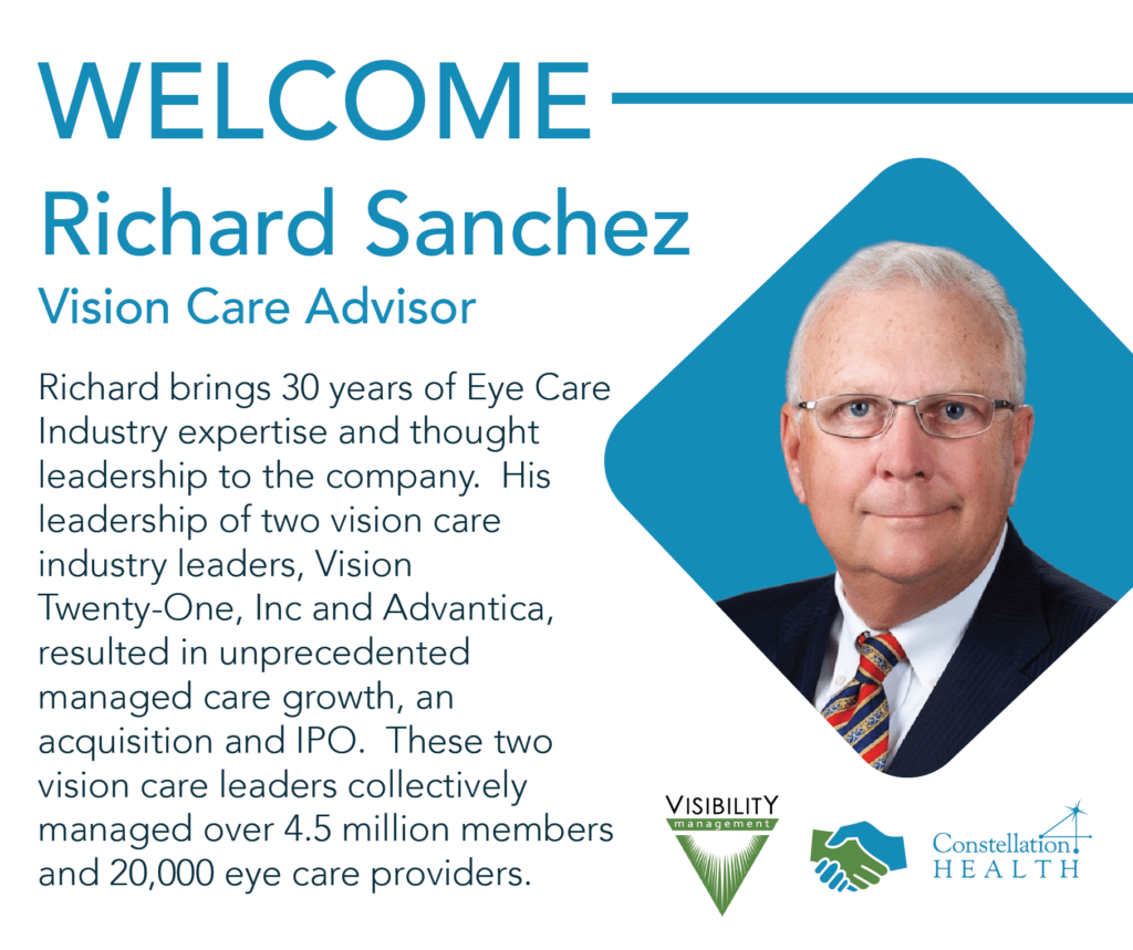 Richard Sanchez | Vision Care Advisor | Visibility Management