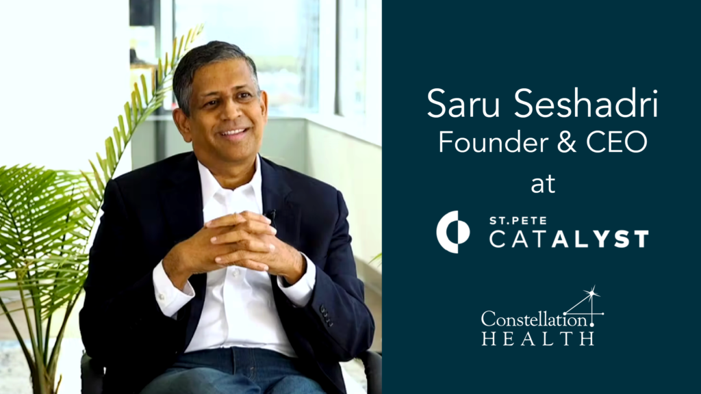 Saru Seshadri | Founder & CEO | st pete catalyst | podcast